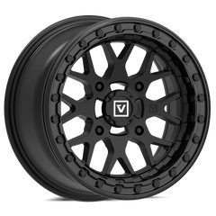 V07 BEADLOCK 15X7 +25MM 4X156 SATIN BLACK - J.I. MOTORSPORTS 626