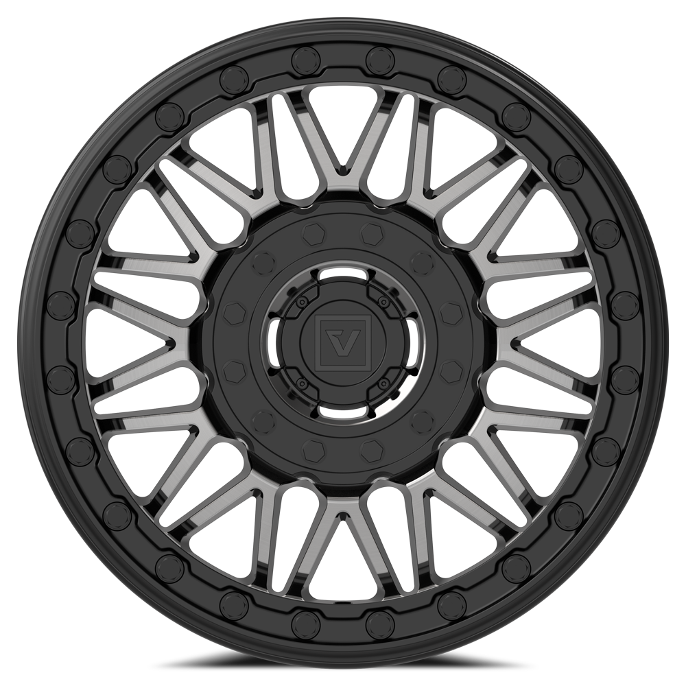 V08 BEADLOCK 15X7 +30MM 4X137/4X156 DARK TINT - J.I. MOTORSPORTS 626