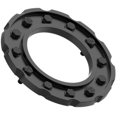 VDRING20 RING (V08) SATIN BLACK - ABS - J.I. MOTORSPORTS 626