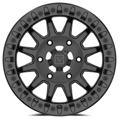 V09 BEADLOCK 15X7 +40 6X139.7 BRUSHED CHARCOAL - J.I. MOTORSPORTS 626