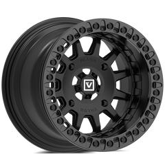 V09 BEADLOCK 15X10 +0 4X156 SATIN BLACK - J.I. MOTORSPORTS 626