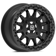 V09 BEADLOCK 15X7 +40 4X137 SATIN BLACK - J.I. MOTORSPORTS 626