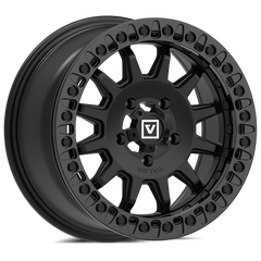 V09 BEADLOCK 15X7 +40 5X114.3 SATIN BLACK - J.I. MOTORSPORTS 626