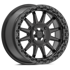 V09 BEADLOCK 17X8 +40 4X137 BRUSHED CHARCOAL - J.I. MOTORSPORTS 626
