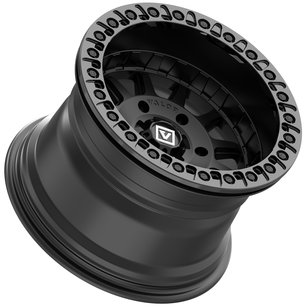 V09 BEADLOCK 15X10 +0 6X139.7 SATIN BLACK - J.I. MOTORSPORTS 626