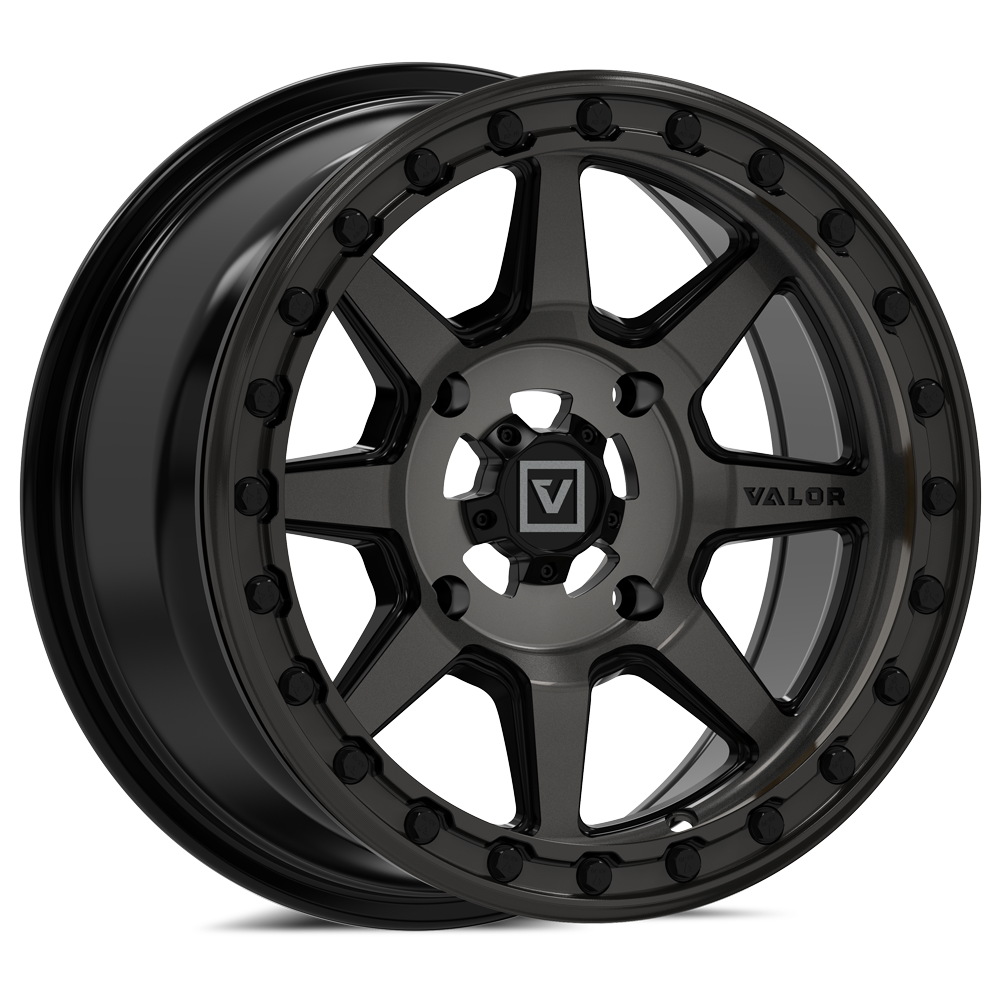 V13 BEADLOCK 15X7 +10MM 4X156 DARK TINT - J.I. MOTORSPORTS 626