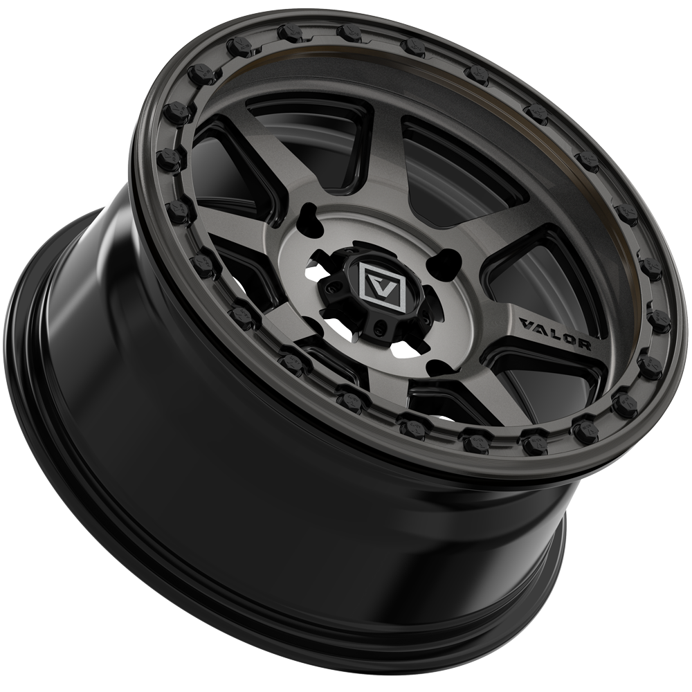 V13 BEADLOCK 15X7 +10MM 5X114.3 DARK TINT - J.I. MOTORSPORTS 626