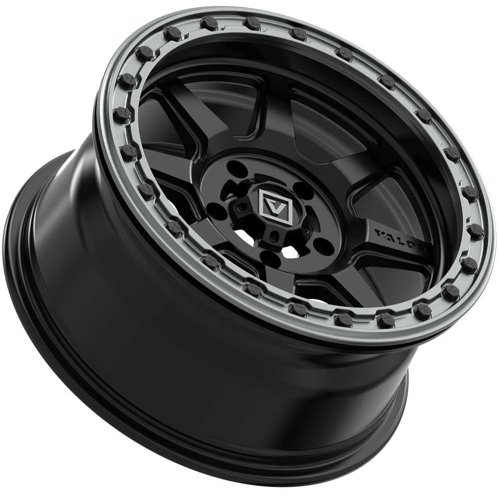 V13 BEADLOCK 15X7 +10MM 4X137 SATIN BLACK - J.I. MOTORSPORTS 626
