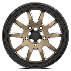 V15 BEADLOCK 15X7 +45MM 5X114.3 SATIN BRONZE MILLED - J.I. MOTORSPORTS 626
