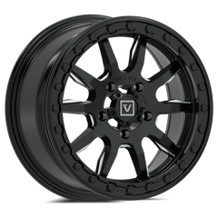 V15 BEADLOCK 15X7 +45MM 5X114.3 SATIN BLACK MILLED - J.I. MOTORSPORTS 626
