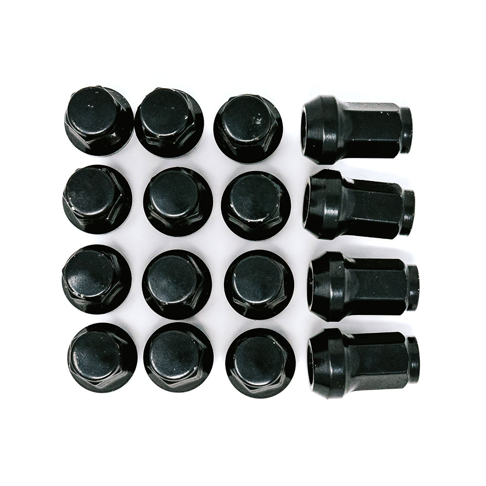 3/8" 4 LUG KIT HEX 1.38" BLACK - J.I. MOTORSPORTS 626