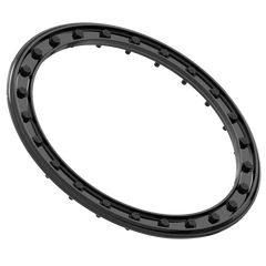 14" VBR10 BEADLOCK RING - GLOSS BLACK - J.I. MOTORSPORTS 626