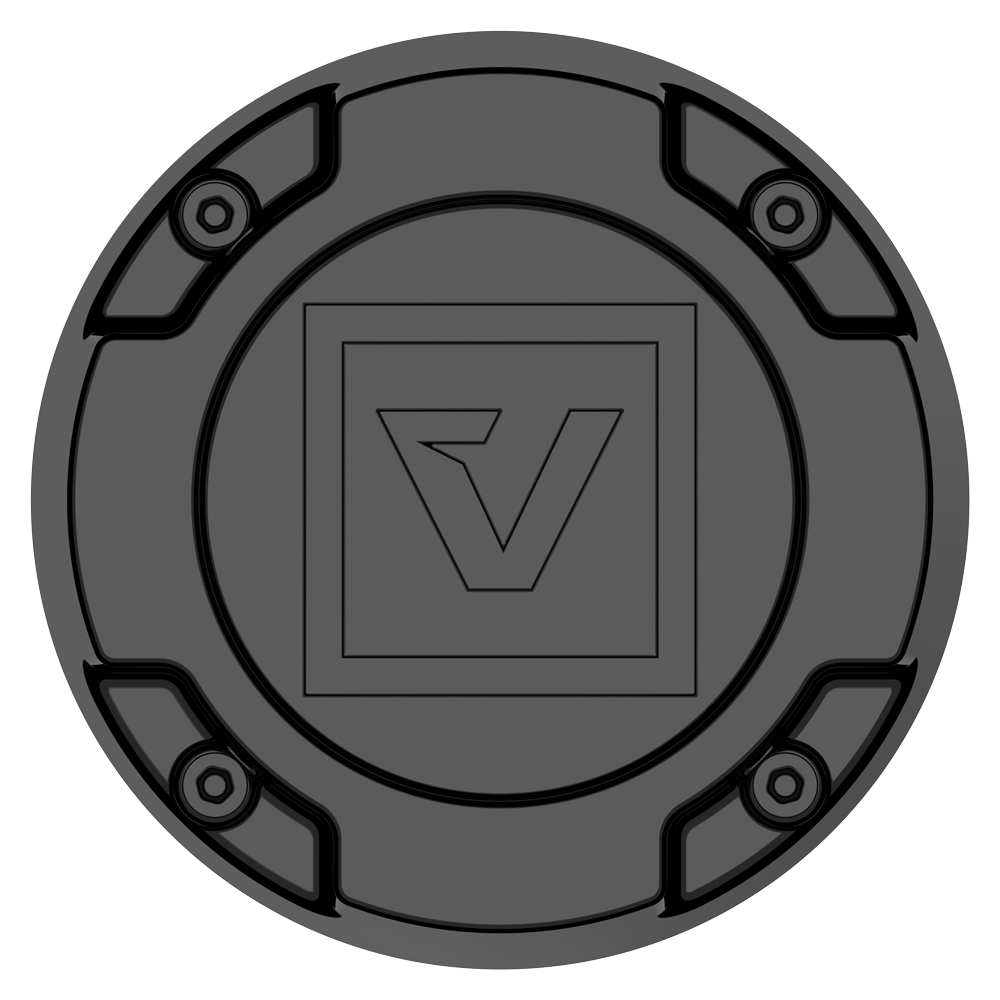 VCAP1 GLOSS BLACK GB LOGO - ABS - J.I. MOTORSPORTS 626