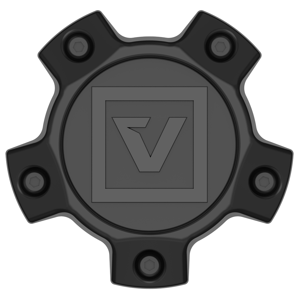 VCAP2 SATIN BLACK WITH SB LOGO - BILLET - J.I. MOTORSPORTS 626