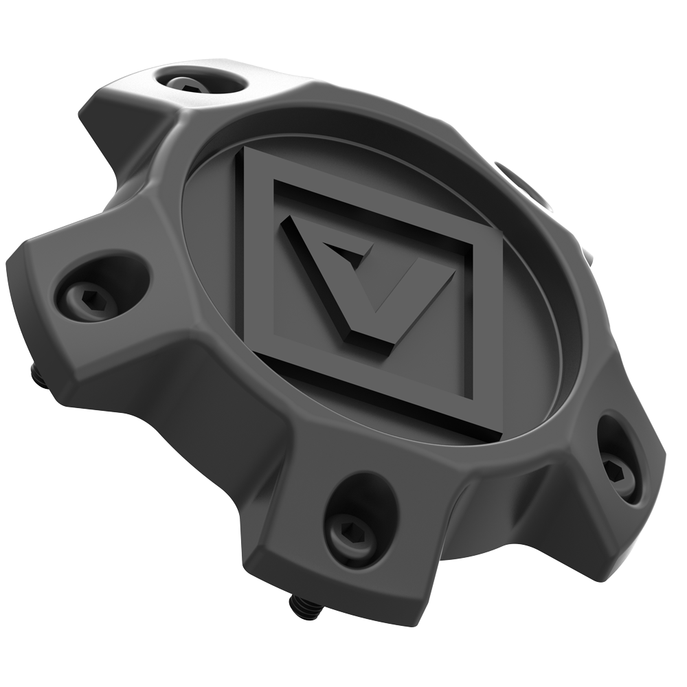 VCAP2 SATIN BLACK WITH SB LOGO - BILLET - J.I. MOTORSPORTS 626