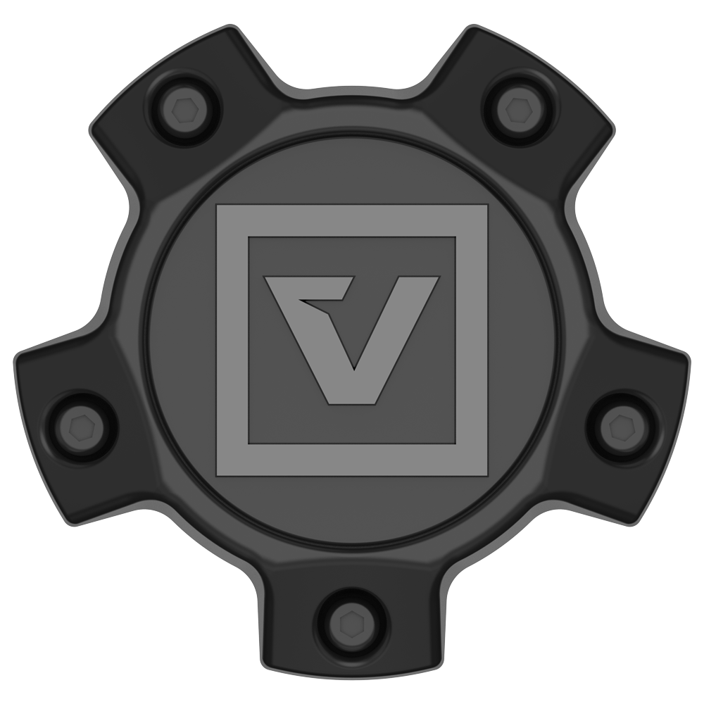 VCAP2 SATIN BLACK WITH SG LOGO - BILLET - J.I. MOTORSPORTS 626