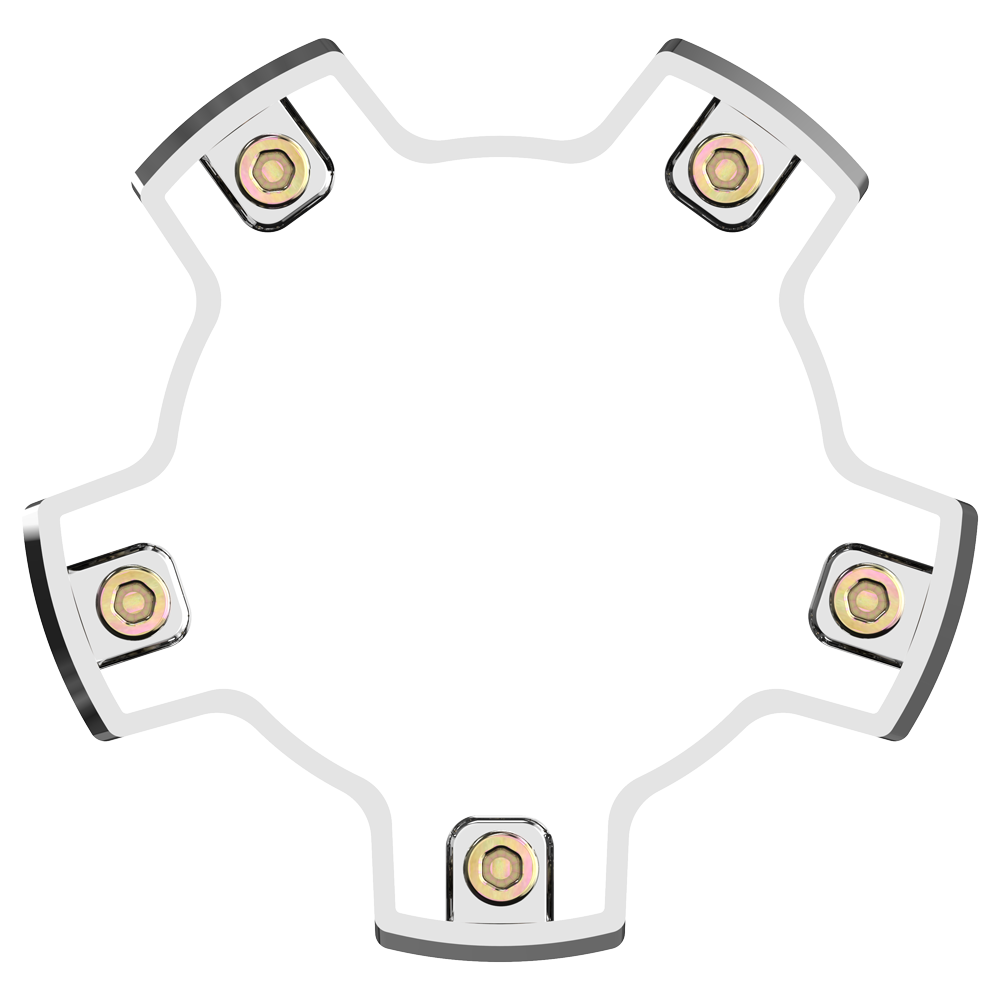 VCAP2 CAP RISER CHROME - ABS - J.I. MOTORSPORTS 626