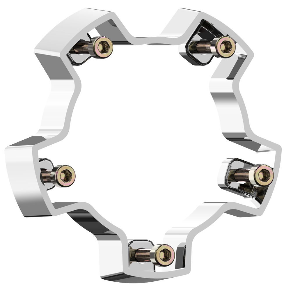 VCAP2 CAP RISER CHROME - ABS - J.I. MOTORSPORTS 626