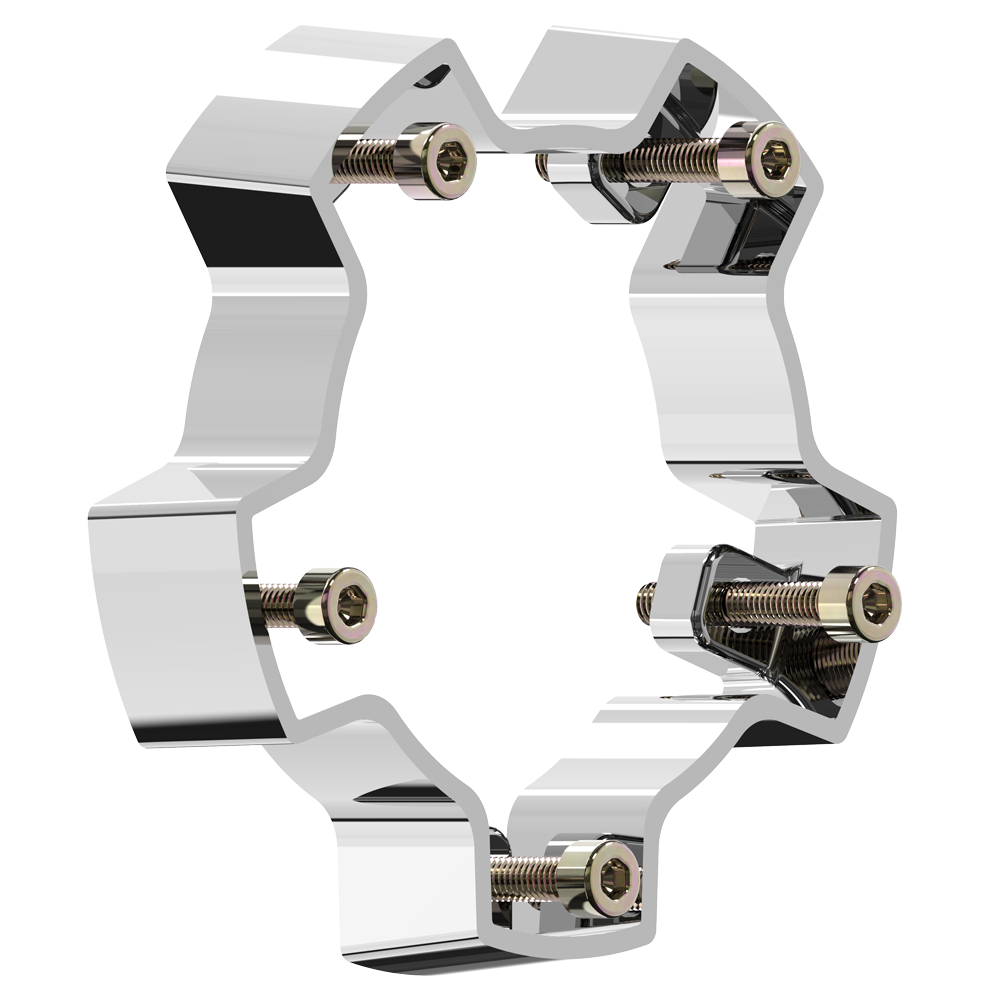 VCAP2 CAP RISER CHROME - ABS - J.I. MOTORSPORTS 626