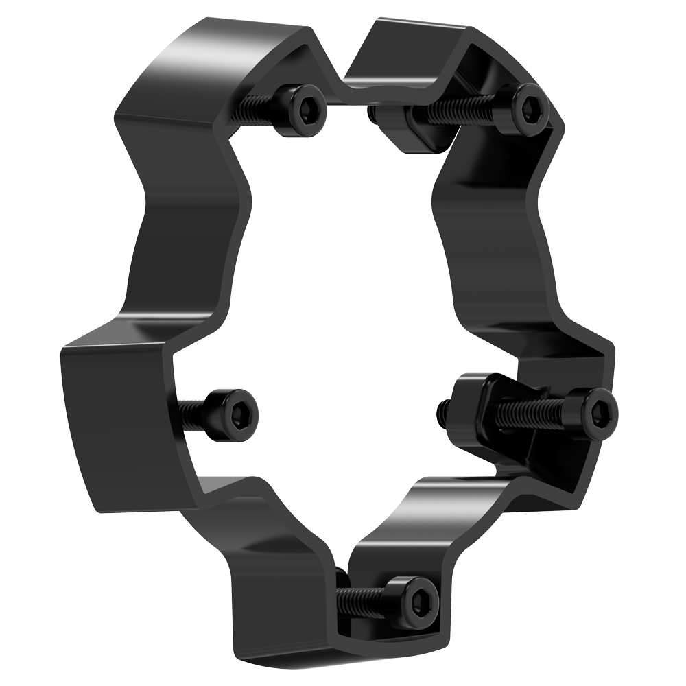 VCAP2 CAP RISER SATIN BLACK - ABS - J.I. MOTORSPORTS 626