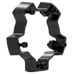 VCAP2 CAP RISER SATIN BLACK - ABS - J.I. MOTORSPORTS 626