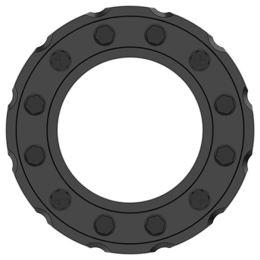 VDRING20 RING (V08) SATIN BLACK - ABS - J.I. MOTORSPORTS 626