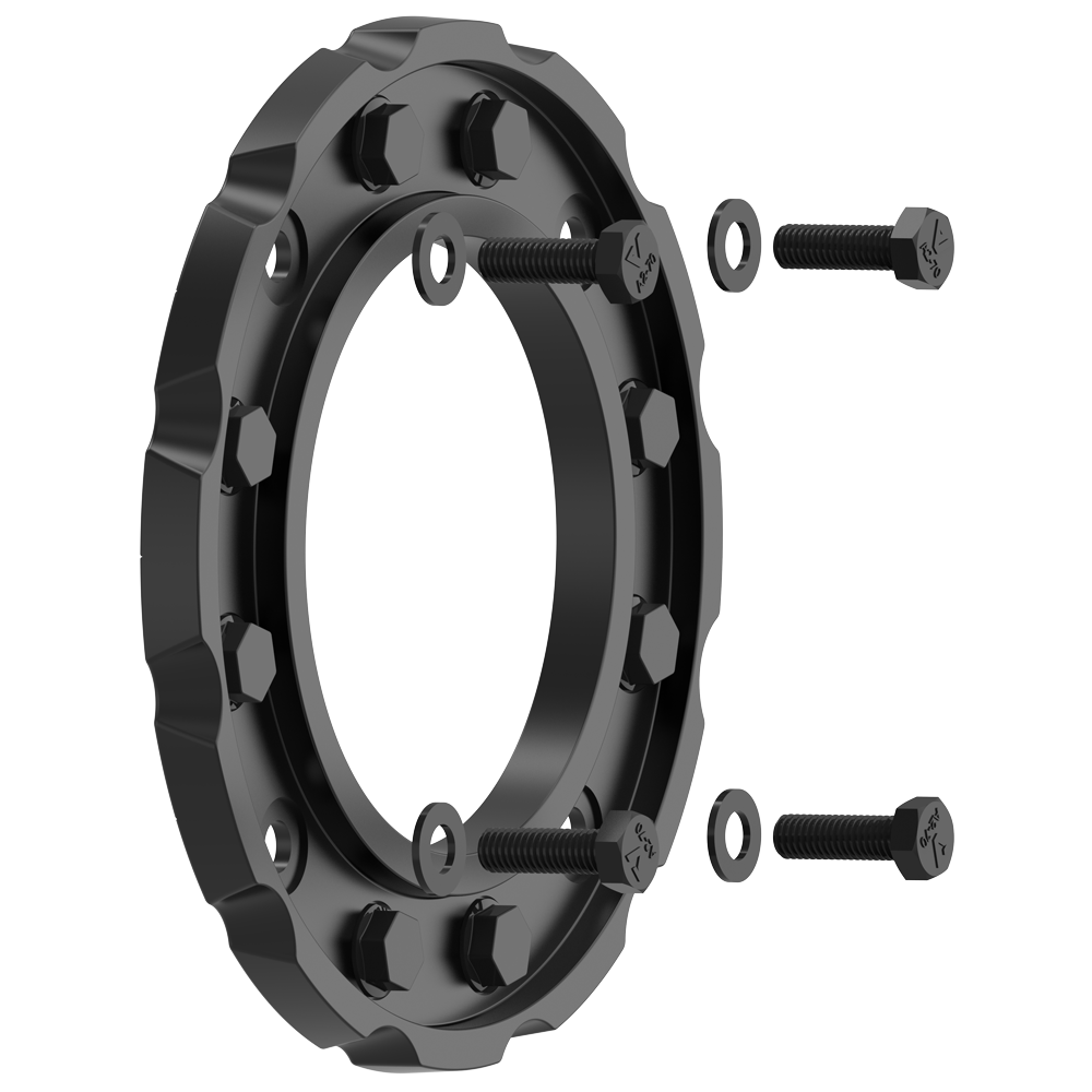 VDRING20 RING (V08) SATIN BLACK - ABS - J.I. MOTORSPORTS 626