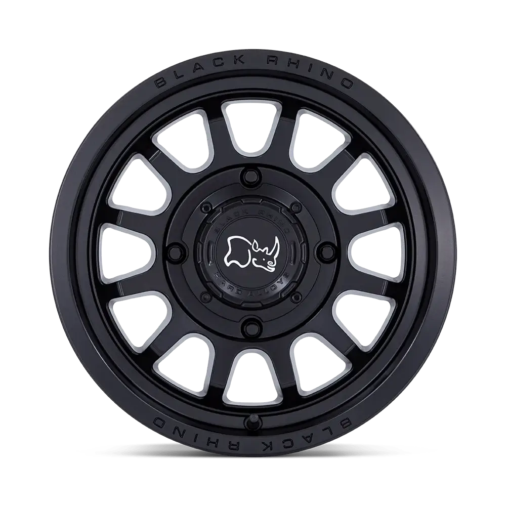 high-speed all-terrain utility vehicle wheel by Black Rhino for rugged adventures.