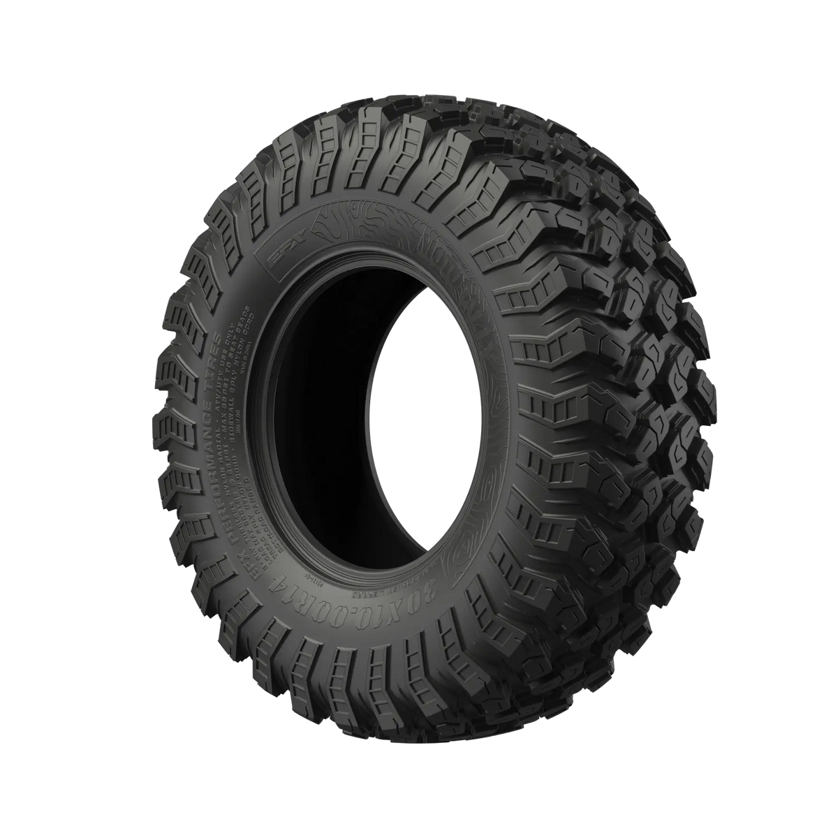 EFX MotoRally dirt performance tires showcasing enhanced tread for superior grip in desert environments.