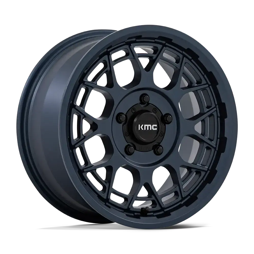 KMC TECHNIC UTV wheel in gloss silver machined finish, perfect for enhancing UTV tires with style and performance.