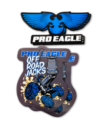 Pro Eagle Sticker Set