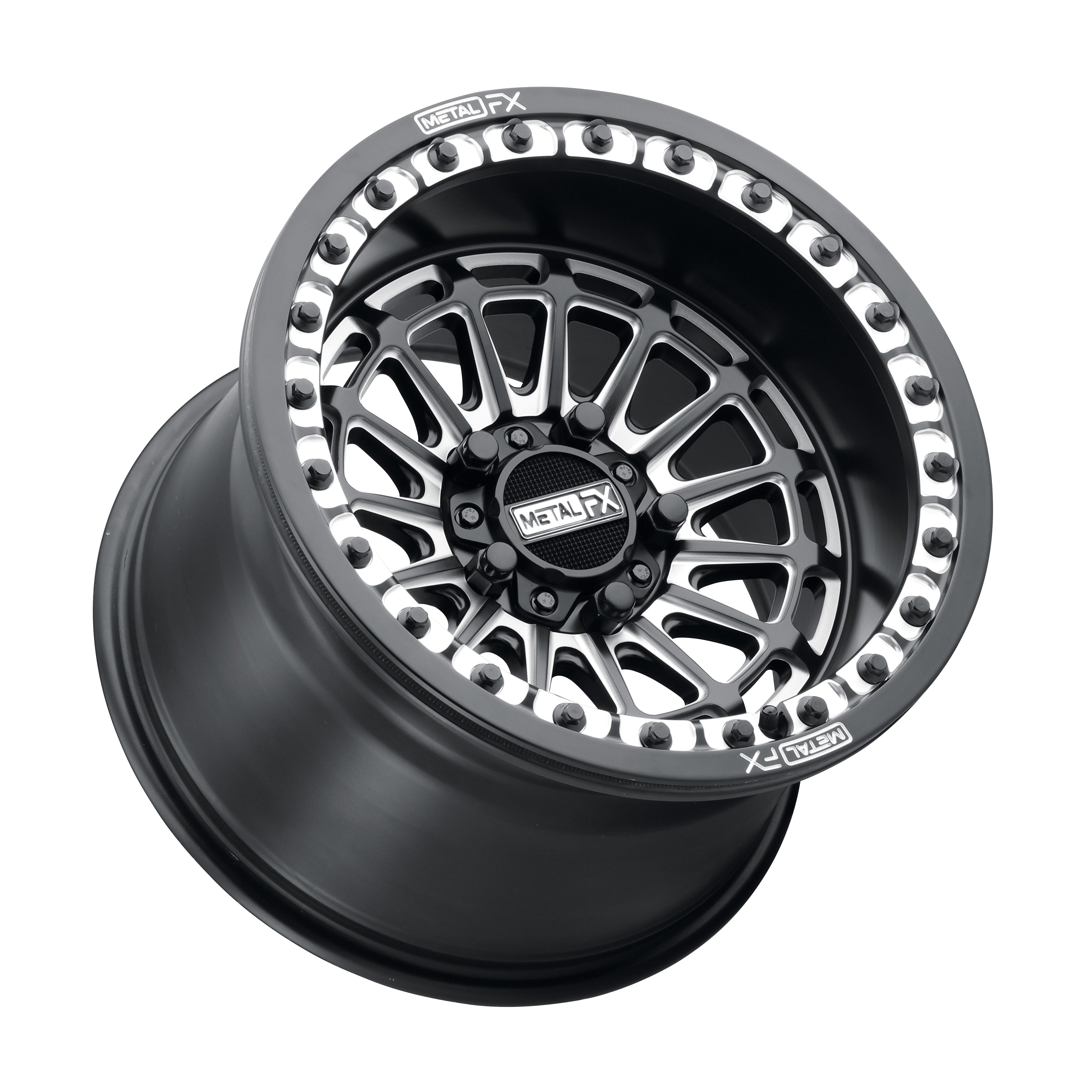 Delta R Beadlock | Satin Black Contrast Cut - J.I. MOTORSPORTS 626