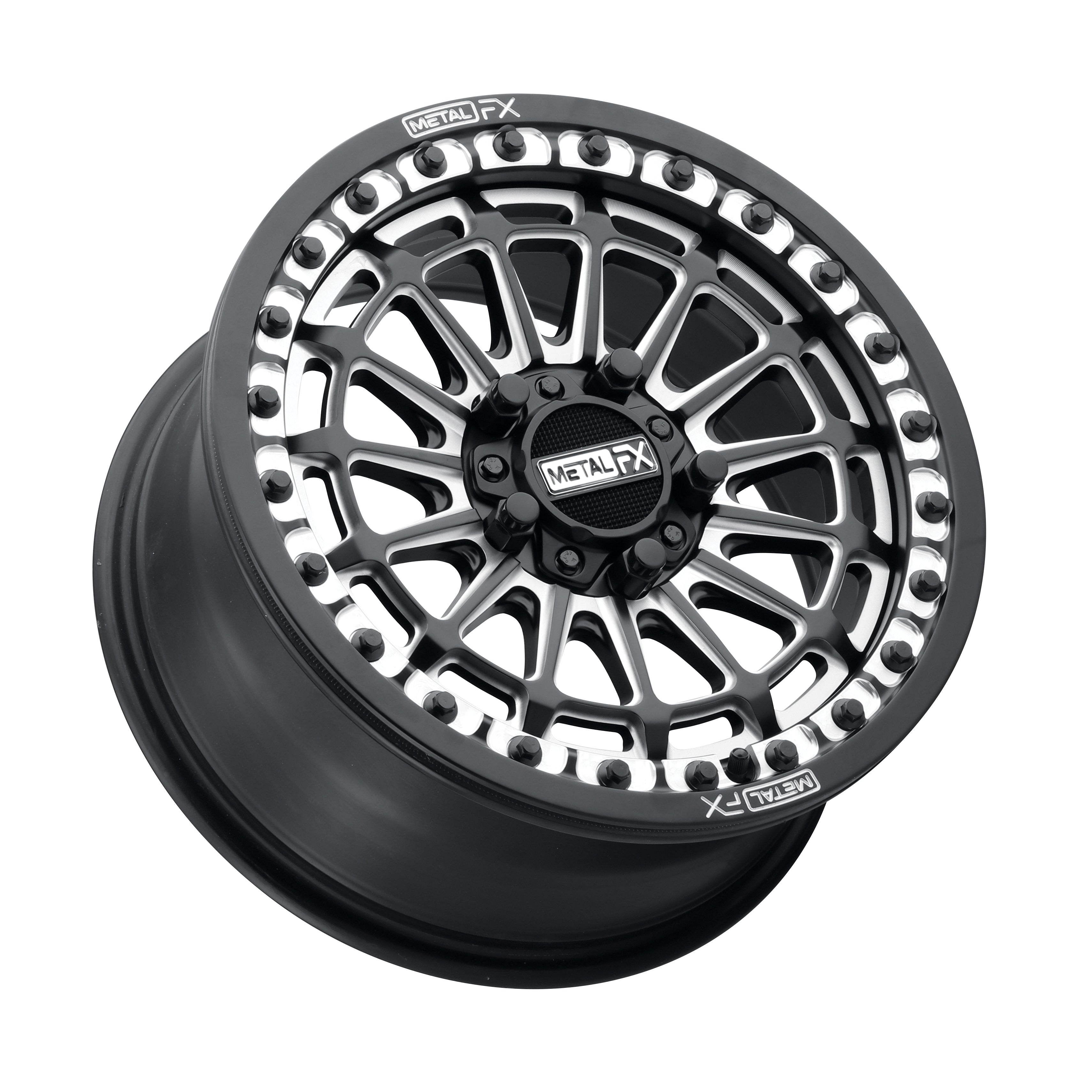 Delta R Beadlock | Satin Black Contrast Cut - J.I. MOTORSPORTS 626