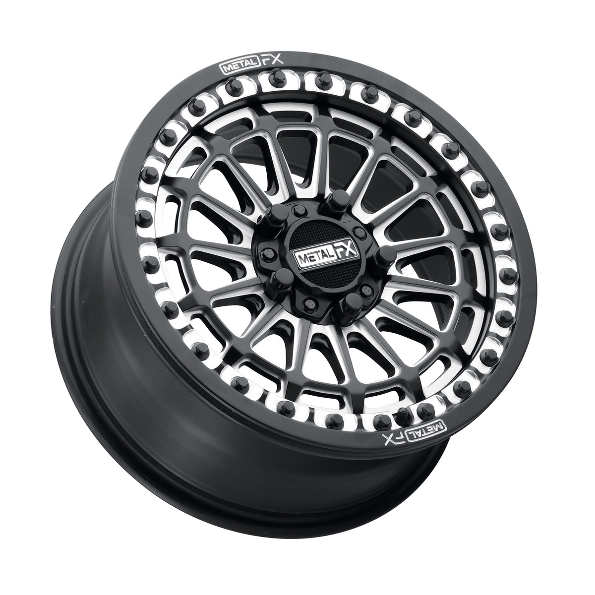 Delta R Beadlock | Satin Black Contrast Cut - J.I. MOTORSPORTS 626