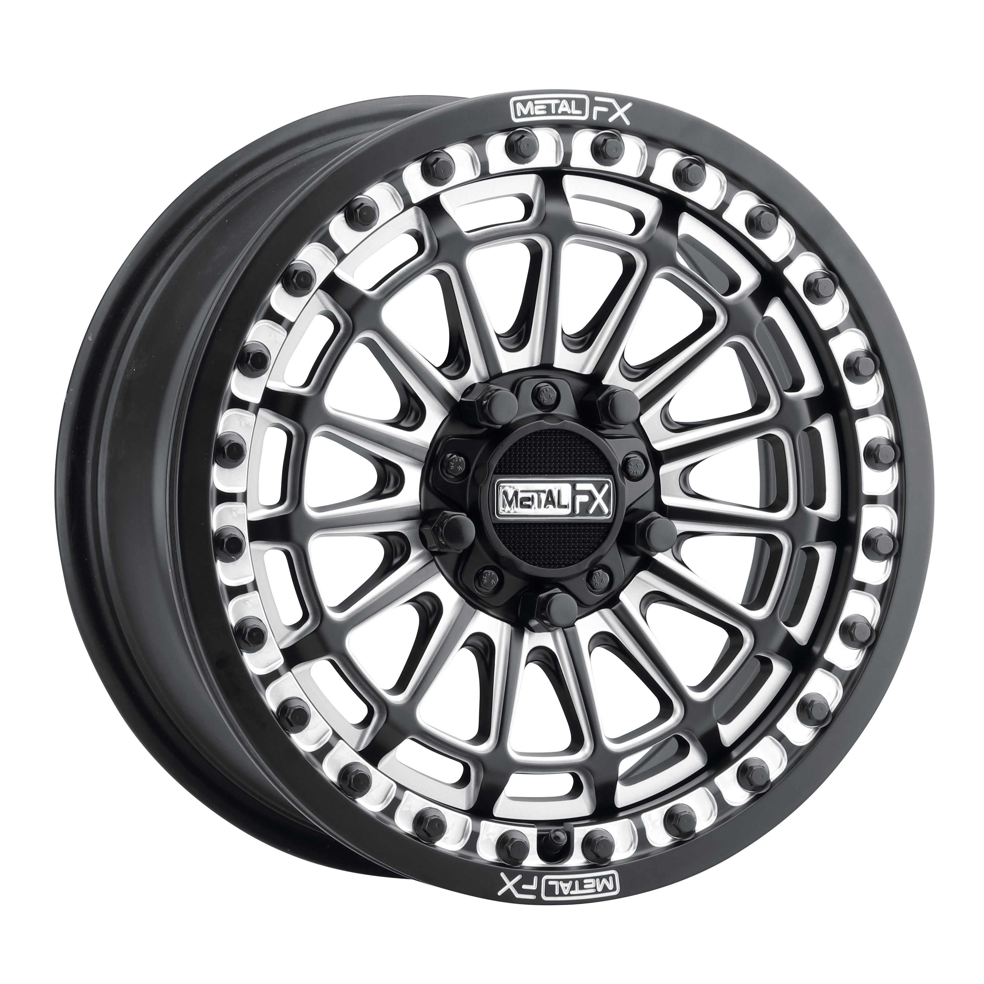 Delta R Beadlock | Satin Black Contrast Cut - J.I. MOTORSPORTS 626