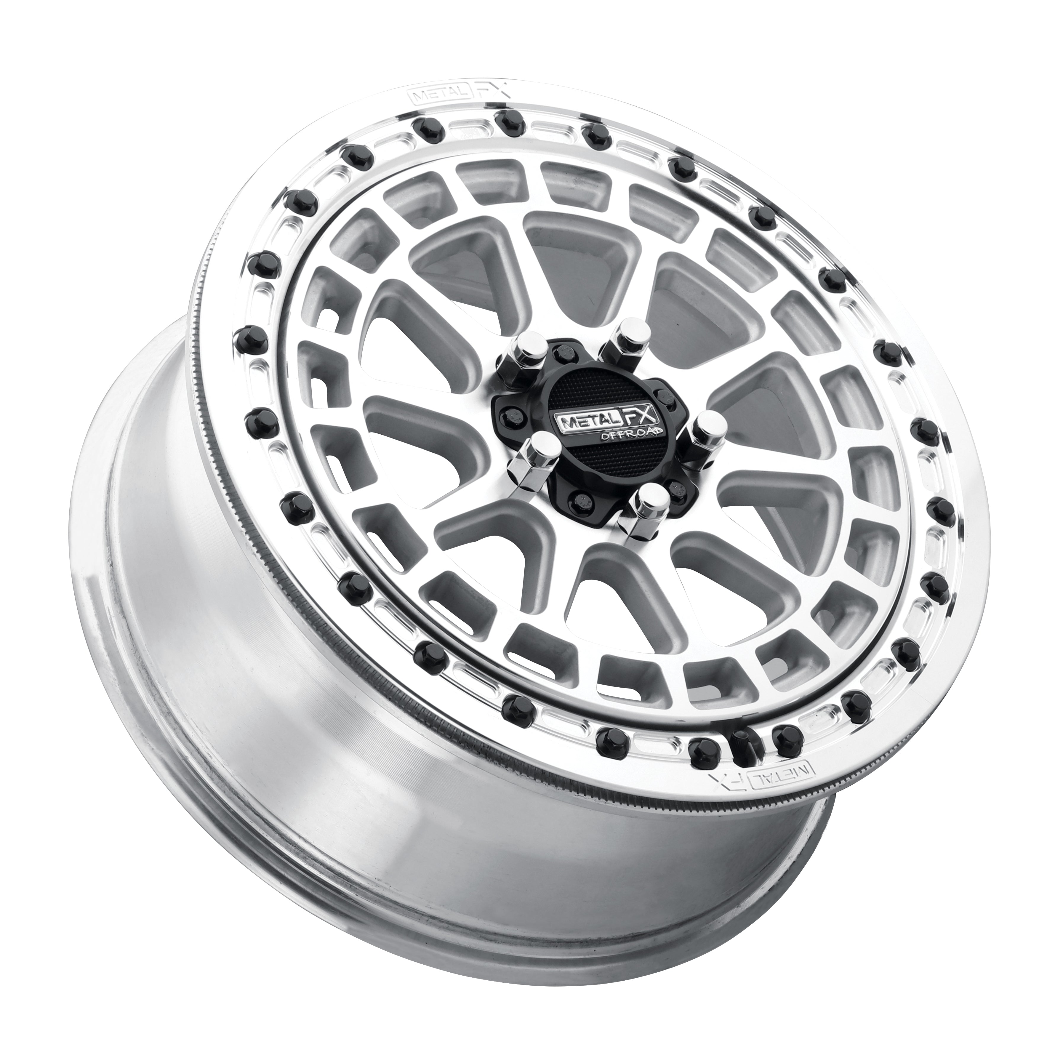 Metal FX Outlaw 10-Spoke UTV Cast Wheel with Beadlock Ring - J.I. MOTORSPORTS 626